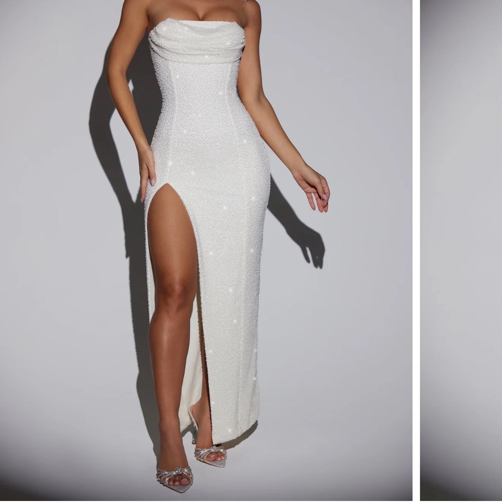 La Rochette/Palermo Elegant White Dress